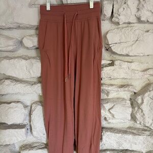 Pink Lululemon joggers